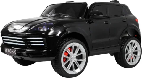 Детский автомобиль RiverToys М005БХ (черный глянец)
