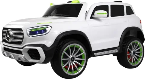 Детский автомобиль RiverToys М007БХ (белый)