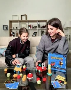 Настольная игра Мемограм Гонка погрузчиков / МГ018-1 — фото 9