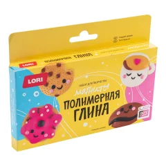 Набор для творчества Lori Полимерная глина. Магниты. Сладкий завтрак / Пг-021 — фото 4