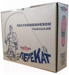 Полукомбинезон для охоты и рыбалки Torvi Перекат ПКРВ 03 ТЭП 0 46/47 (р-р 46-47) — фото 7