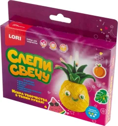 Набор для изготовления свечей Lori Слепи свечу. Ананас / Пз/С-033 — фото 3