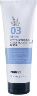 Маска для волос Puring 03 Rehab Restructuring Curly Multiaction Mask Реструктурирующая (250мл) — фото 3