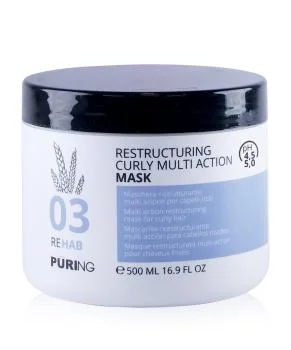 Маска для волос Puring 03 Rehab Restructuring Curly Multiaction Mask Реструктурирующая (500мл)