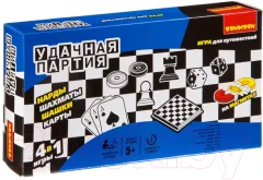 Набор настольных игр Bondibon Удачная партия / ВВ0693 — фото 1