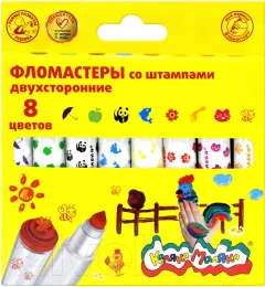 Фломастеры Каляка-Маляка ФШКМ-08 (8цв) — фото 1