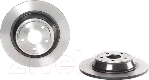 Тормозной диск Brembo 08N25721
