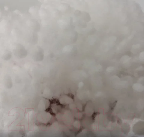 Наполнитель для домашнего текстиля Delford Шаровое волокно первичное ПЭ / НШП-100-05 (0.5кг)