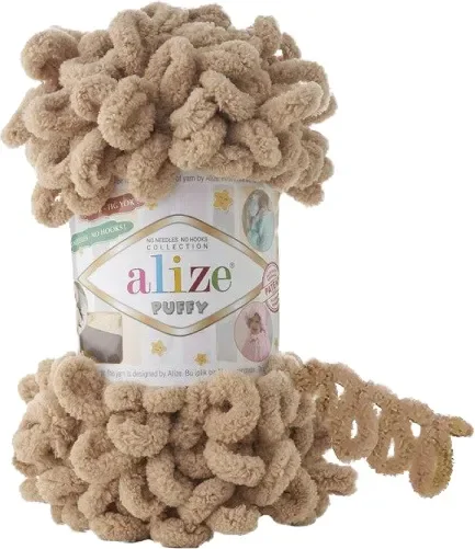Пряжа для вязания Alize 100% микрополиэстер / 262 (9.2м, кофейный)
