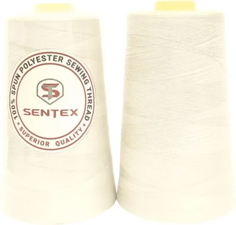 Набор швейных ниток Sentex 100% полиэстер 50/2 5000 ярдов 1718-2 (2шт)