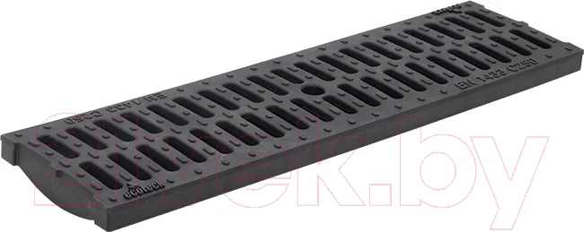 Решетка водоприемная Ecoteck 100 C250 / ДИ 15505000 (черный)