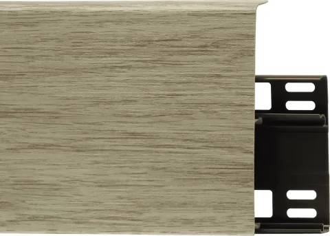 Плинтус LinePlast 100мм LB014+LK002 (павловния)