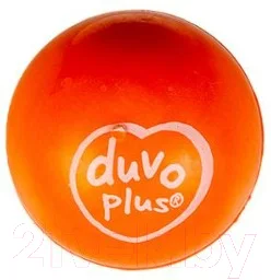 Игрушка для собак Duvo Plus Мяч резиновый / 10153 (оранжевый)
