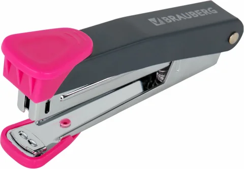 Степлер Brauberg №10 / 272751 (красный)