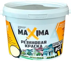 Краска MaXima резиновая №103 Ваниль (11кг) — фото 7