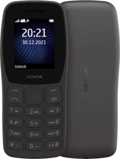 Мобильный телефон Nokia 105 DS EAC+ TA-1416 (угольный) — фото 1
