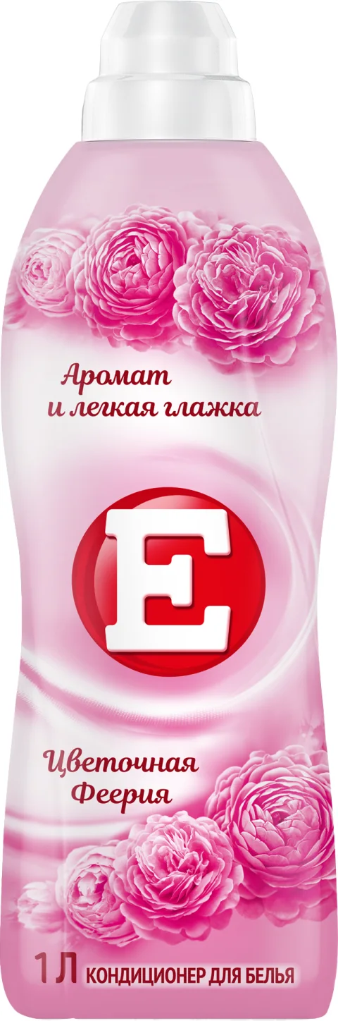 Кондиционер для белья E Цветочная Феерия (1л)