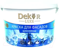 Краска Dekor Фасадная ВД-АК 111 ГОСТ (14кг) — фото 1