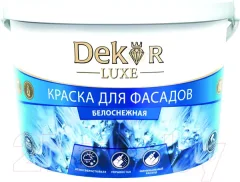 Краска Dekor Фасадная ВД-АК 111 ГОСТ (14кг) — фото 3