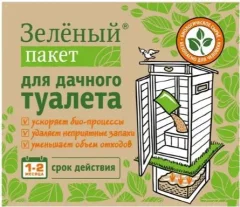 Биоактиватор Зеленый пакет Для дачного туалета / 112 — фото 3