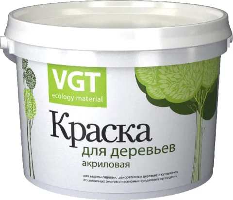 Краска VGT ВД-АК-1180 Для деревьев (3кг)