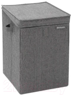 Корзина для белья Brabantia 120442 (серый/черный) — фото 1