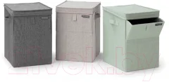 Корзина для белья Brabantia 120442 (серый/черный) — фото 7
