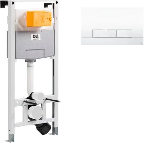 Инсталляция для унитаза Oli 120 / 885052+152939 (белый)