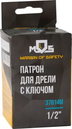 Патрон сверлильный MOS Для дрели с ключом 1/2" 1.5-13мм / 37814М — фото 9