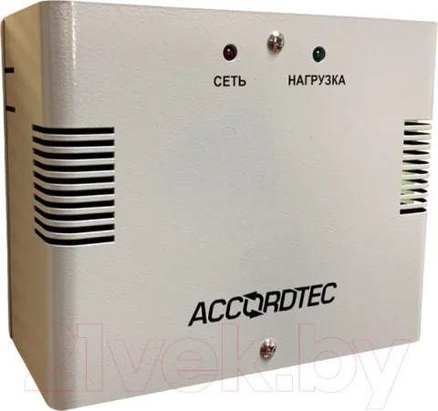 ИБП AccordTec 12В 2А / ББП-20 Lite (металл серый)