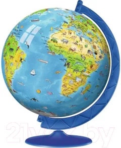 3D-пазл Ravensburger Глобус. Детский мир / 12338 (180эл) — фото 1