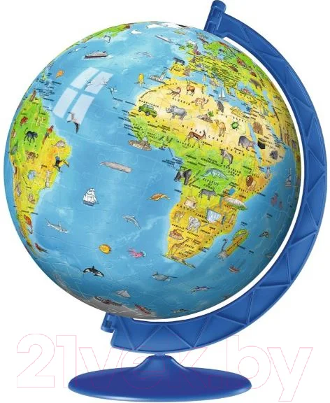 3D-пазл Ravensburger Глобус. Детский мир / 12338 (180эл)