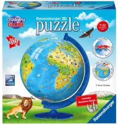 3D-пазл Ravensburger Глобус. Детский мир / 12338 (180эл) — фото 3
