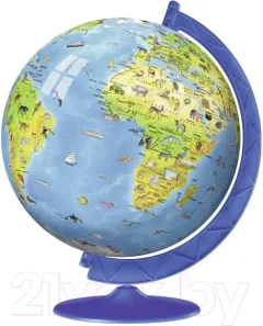 3D-пазл Ravensburger Глобус. Детский мир / 12338 (180эл) — фото 8