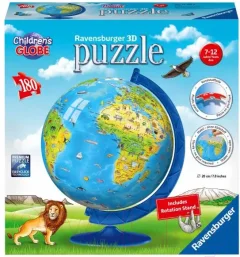 3D-пазл Ravensburger Глобус. Детский мир / 12338 (180эл) — фото 9