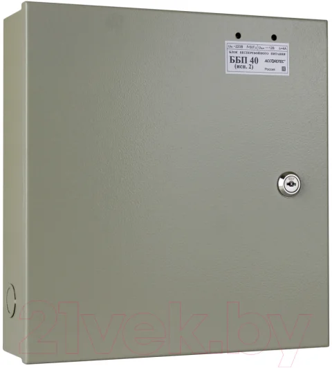 ИБП AccordTec 12В 4А / ББП-40 (металл серый)