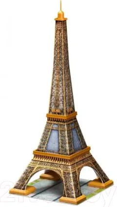 3D-пазл Ravensburger Эйфелева башня / 12556 (216эл) — фото 7