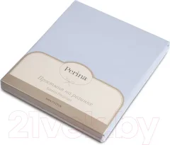 Простыня для малышей Perina На резинке / ПРО-125x75.10 (голубой) — фото 5