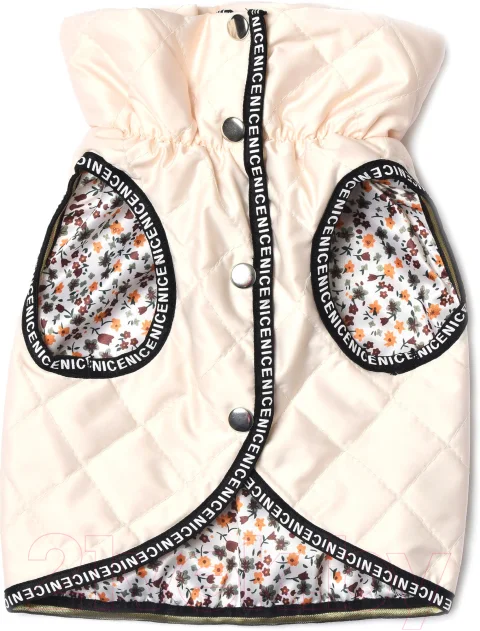 Жилетка для животных Elema 1С28-21-Р53 (M, молоко)