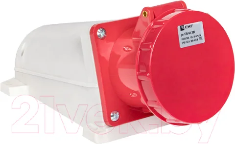 Розетка силовая EKF 135 3Р+РЕ+N 63А 380В IP67