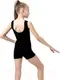 Комбинезон гимнастический Grace Dance 1431658 (р-р 32, черный) — фото 7