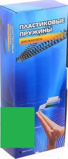 Пружины для переплета Office Kit 22мм / BP2068 (50шт, зеленый)