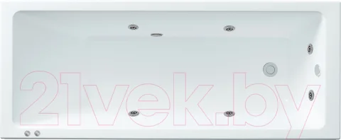 Ванна акриловая Triton Аура Базовая 150x70 Flat (с гидромассажем)