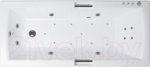 Ванна акриловая Triton Алекса 150x75 Люкс Flat (с гидромассажем)