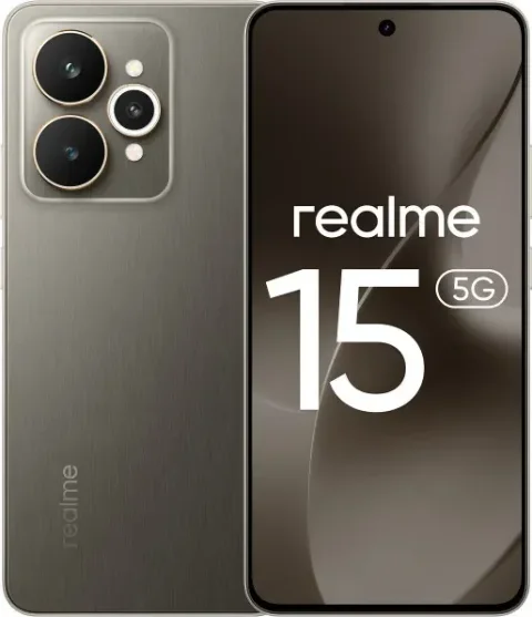 Смартфон Realme 15 5G 12GB/512GB (черный металл)