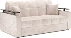 Диван Mebel-Ars Аккордеон Бакли НПБ 155x200 (велюр бежевый Plush OWV-33) — фото 1
