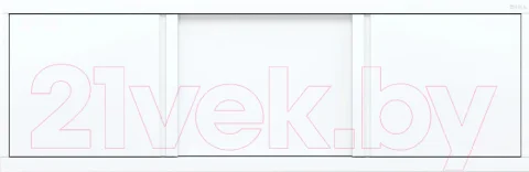 Экран для ванны Onika Одио 160 / 516005 (белый)
