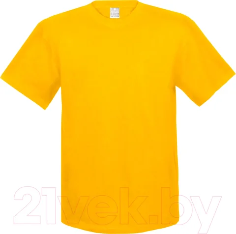 Футболка Sardoba Tekstil Х/б 160гр (p.5XL, желтый)