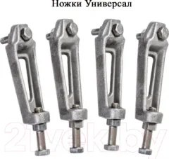 Ванна чугунная Универсал Ностальжи-У 160x75 (1 сорт, с ножками) — фото 3