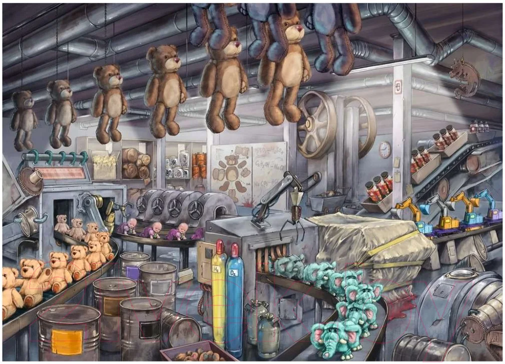 Пазл Ravensburger Фабрика игрушек / 16531 (368эл)